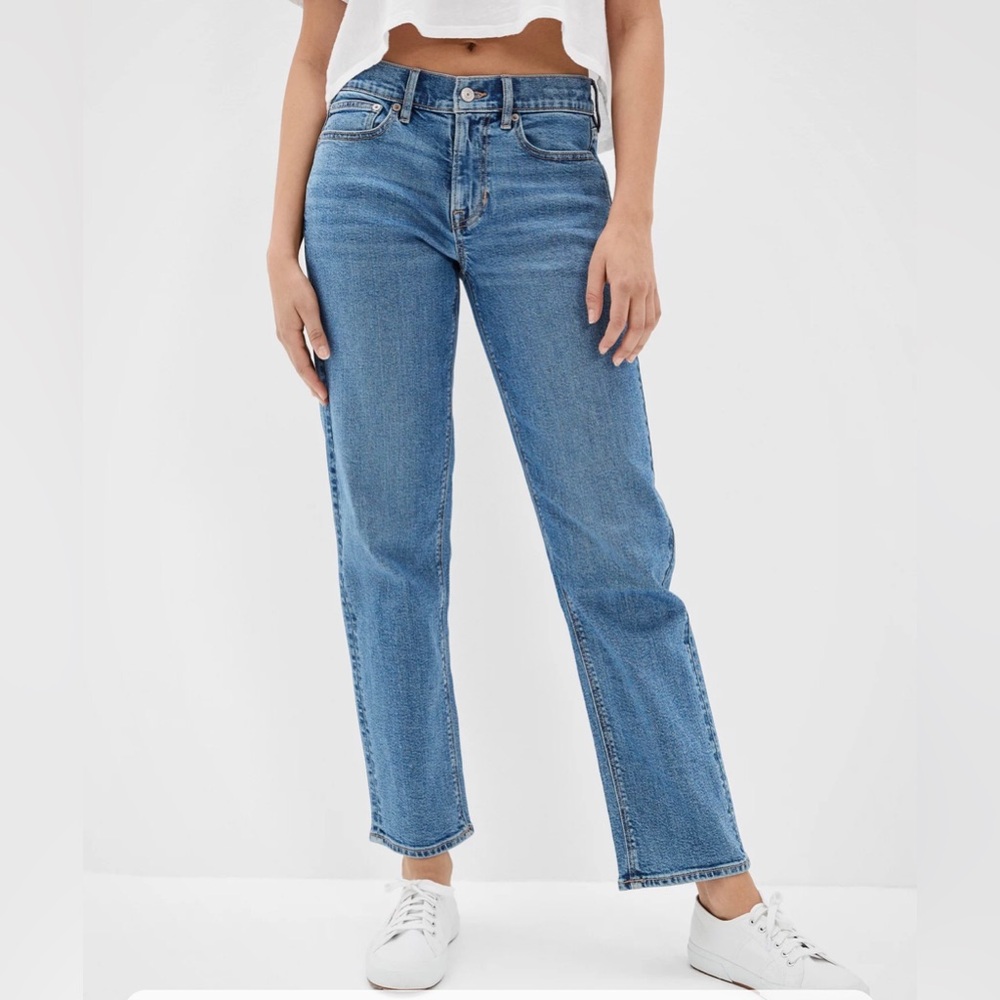 AE '90s Straight Rigid Jean (Classic Blue) - Size 2 - Picture 2 of 13